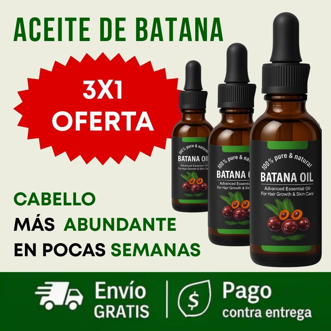 Kit 3x1 | Aceite de Batana ORIGINAL (30ml) + ROMERO | Recupera tu Cabello Perdido en Tan Solo 8 Semanas