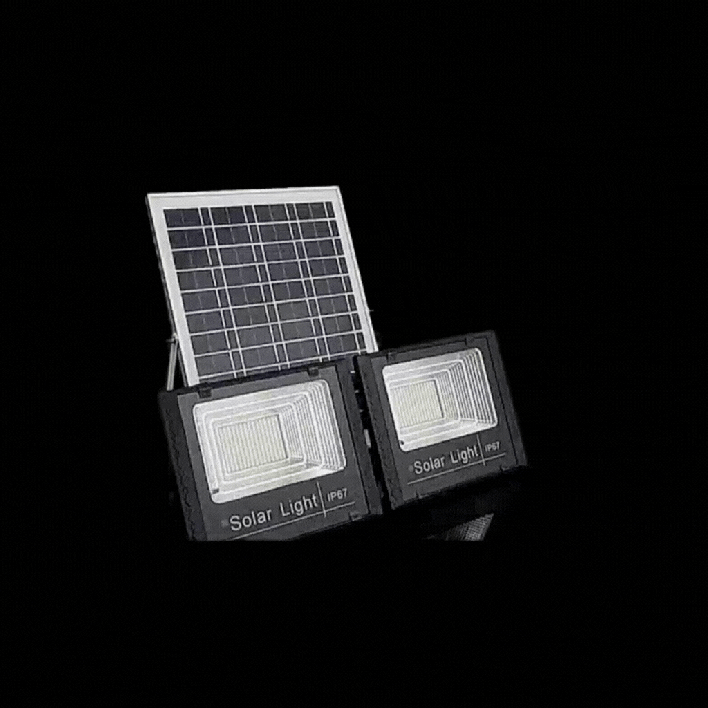 LÁMPARA SOLAR ECOLUZ 200W⚡✅