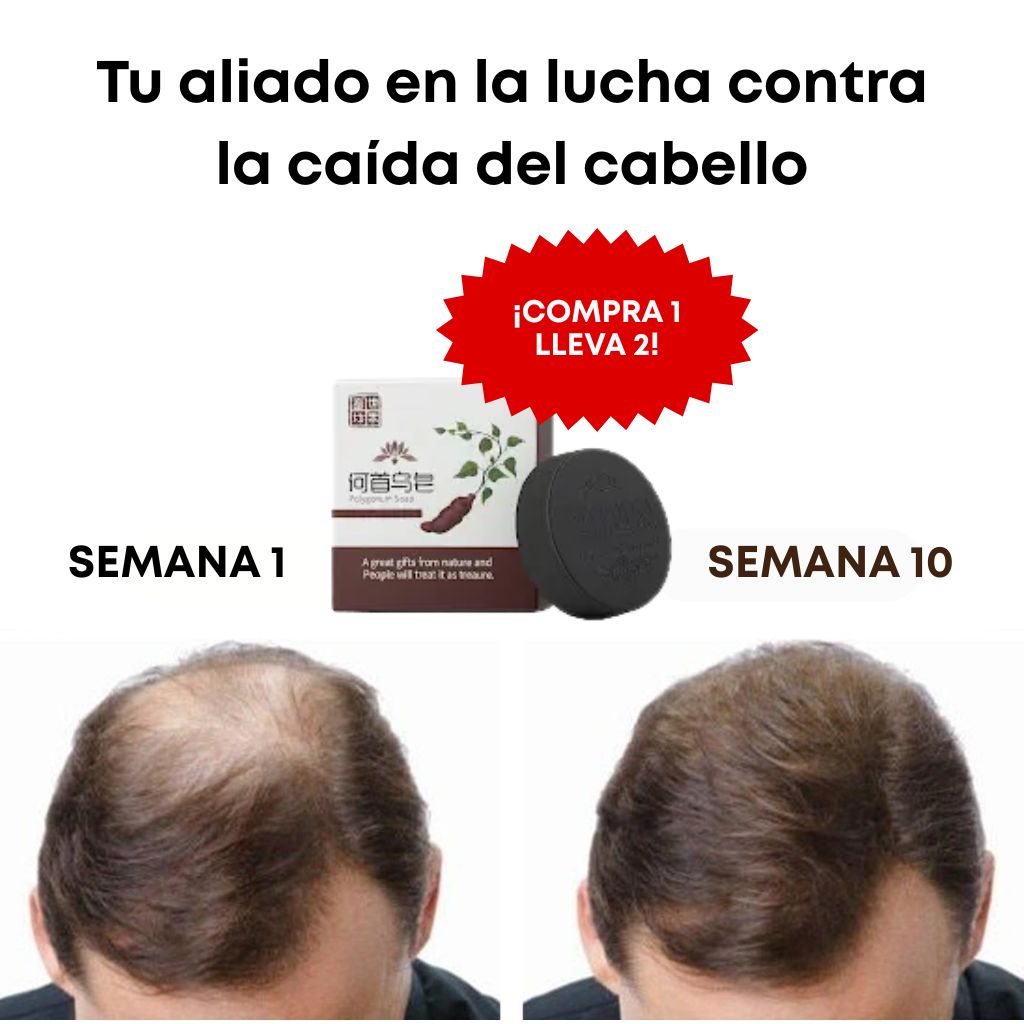 Jabón Polygonum™ - El secreto asiático para el crecimiento del cabello
