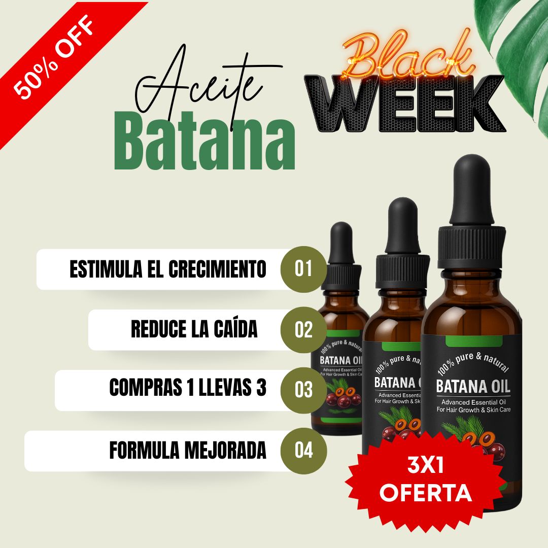 Pagas 1 Llevas 3 Aceite Batana ORIGINAL: Recupera tu Cabello Perdido en Tan Solo 8 Semanas