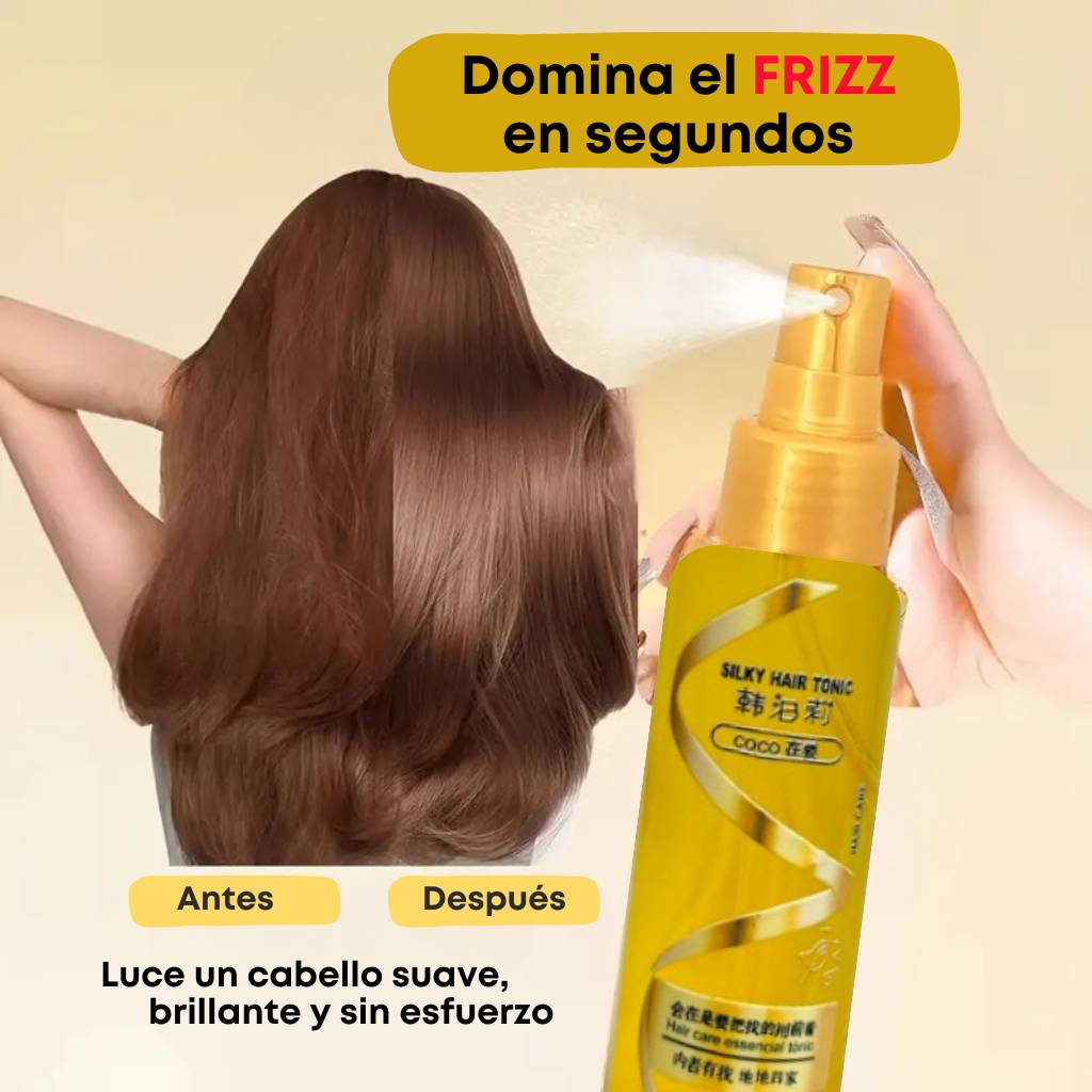 ✨TÓNICO ANTIFRIZZ - Añade brillo, suavidad, reduce frizz y protege tu cabello