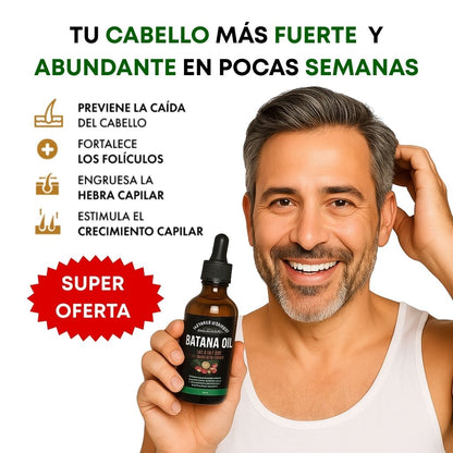 Aceite Batana ORIGINAL x2: El Secreto Ancestral para Prevenir la Caída del Cabello y Estimular el Crecimiento