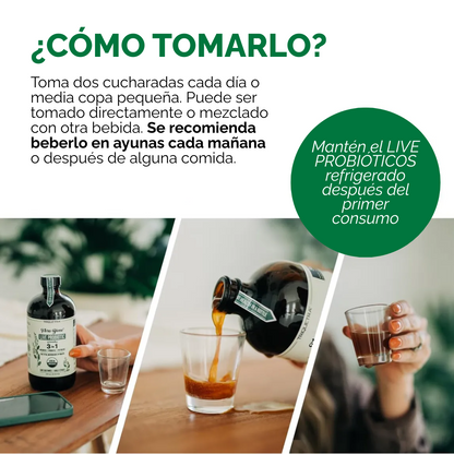 LIVE PROBIÓTICOS® — Formula natural que Alivia la Gastritis y recupera tu Bienestar Digestivo