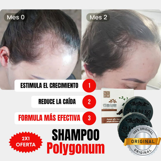 Compras 1 Llevas 2 | Jabón Polygonum EL ORIGINAL | CABELLO MÁS ABUNDANTE EN POCAS SEMANAS