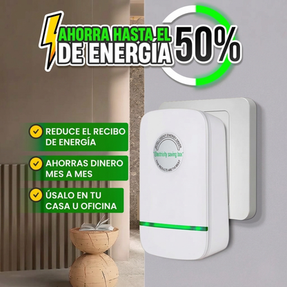 Ahorrador de Energía ORIGINAL Powers | Reduce el Consumo de Energía Hasta un 50%