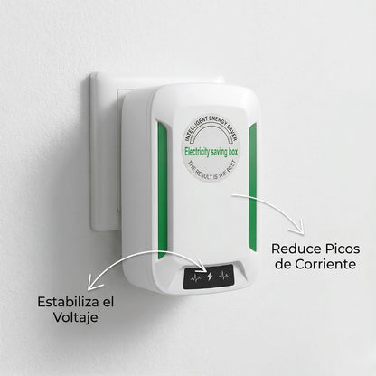 Kit 2x1 | Ahorrador de Energía Powers ÚLTIMO MODELO | Reduce el Consumo de Energía Hasta un 50%