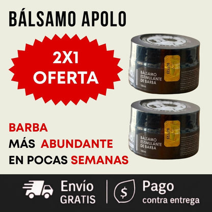 Compras 1 Llevas 2 | Bálsamo APOLO EL ORIGINAL (100ml) | BARBA MÁS ABUNDANTE EN POCAS SEMANAS