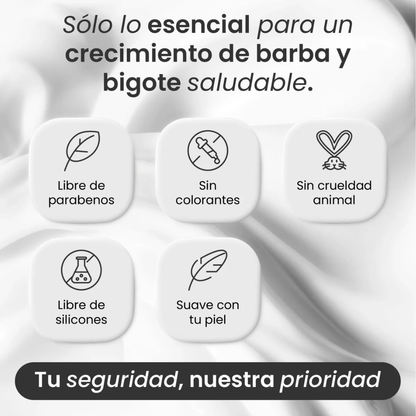 Bálsamo Apolo ORIGINAL (Minoxidil 20%) + Activador GRATIS | Barba Densa y Fuerte en Tan Solo 8 Semanas