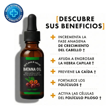 Kit x3 Frascos | Aceite Batana ORIGINAL + ROMERO | Estimula el Crecimiento del Cabello en 30 Días
