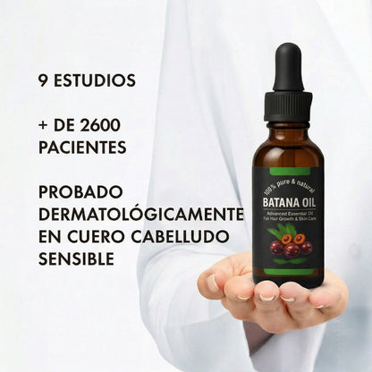 Kit x3 Frascos | Aceite Batana ORIGINAL + ROMERO | Estimula el Crecimiento del Cabello en 30 Días