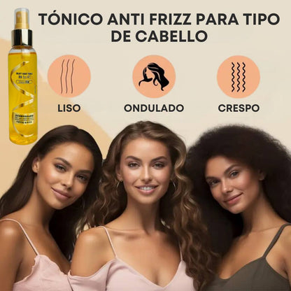 ✨TÓNICO ANTIFRIZZ - Añade brillo, suavidad, reduce frizz y protege tu cabello