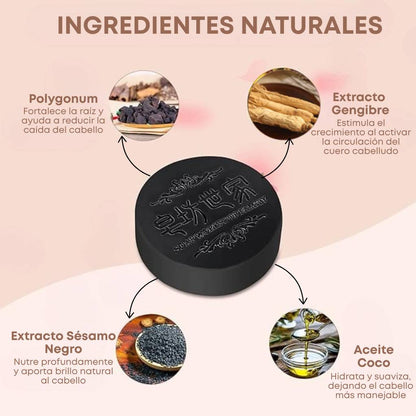 Jabón Polygonum™ - El secreto asiático para el crecimiento del cabello