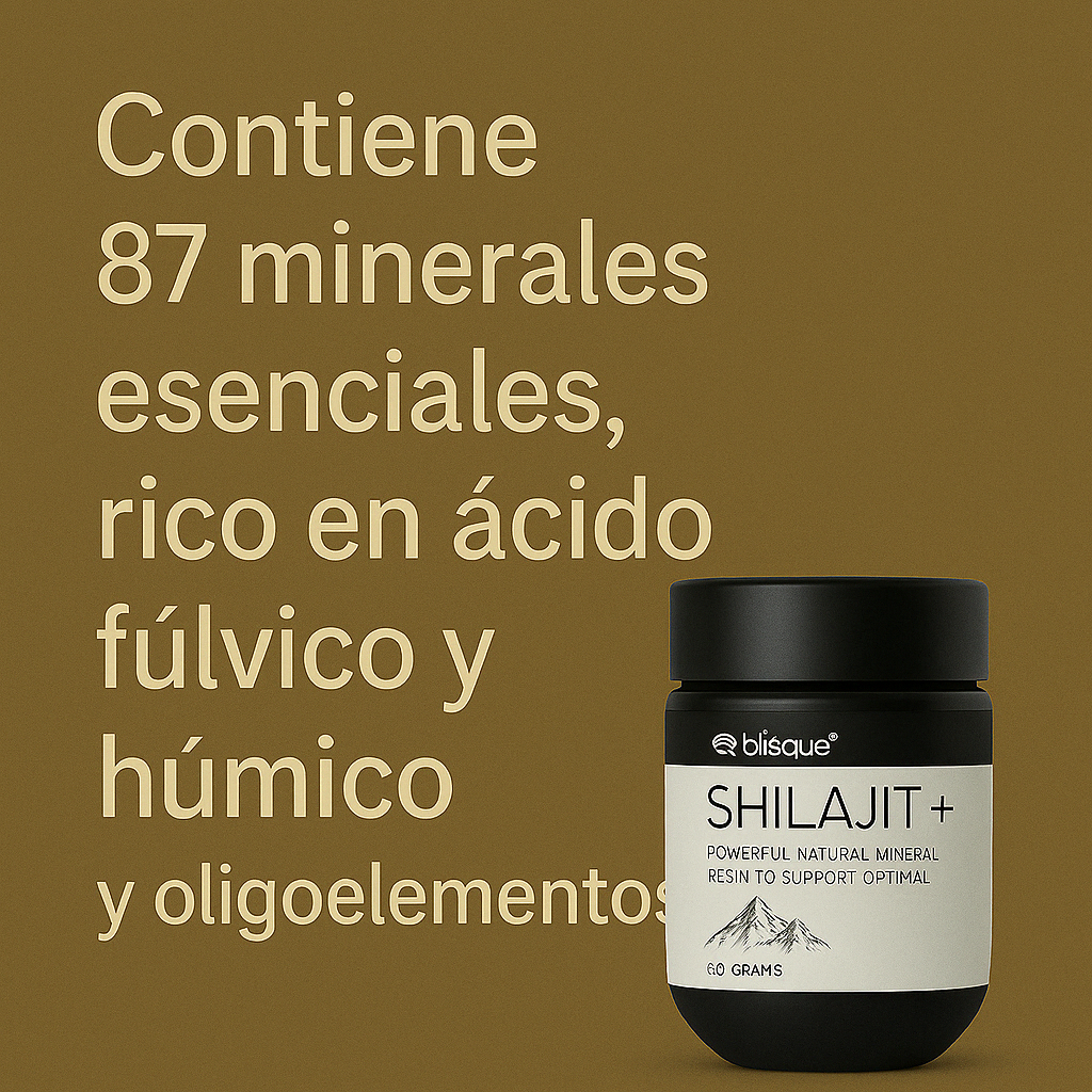 🌄SHILAJIT: La fuerza milenaria del Himalaya en tus manos ⚡