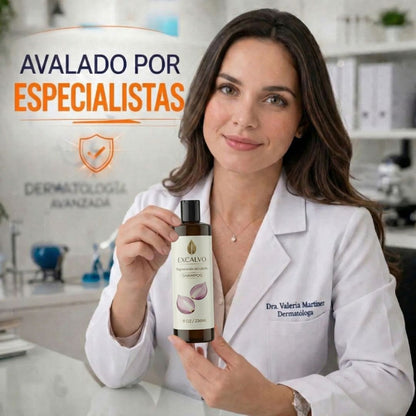 Kit 2x1 | Shampoo EXCALVO (236 ml) Cebolla + Romero | Recupera tu Cabello Perdido en Tan Solo 5 Semanas