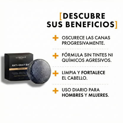 Kit Pagas 1 Llevas 2 | Jabón Chao Canas | Despídete de las Canas Sin Tintes