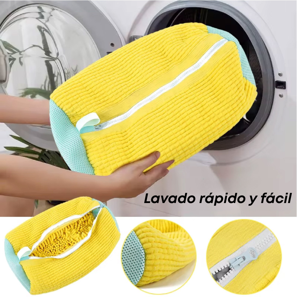 Bolsa Microfibra para Lavar Zapatos - ZAPACUBO 🧤🫧👟