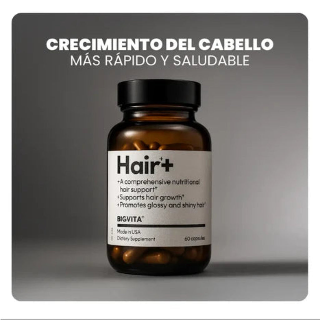 Hair+ x 60 CAPS: El Secreto Ancestral que Reduce la Caída del Cabello y Aumenta el Volumen