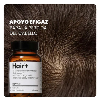 Hair+ x 60 CAPS: El Secreto Ancestral que Reduce la Caída del Cabello y Aumenta el Volumen