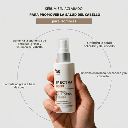 Serum Spectral Mens ORIGINAL (60ml) Nanoxidil 5% + Cafeína | Recupera tu Cabello en  8 Semanas