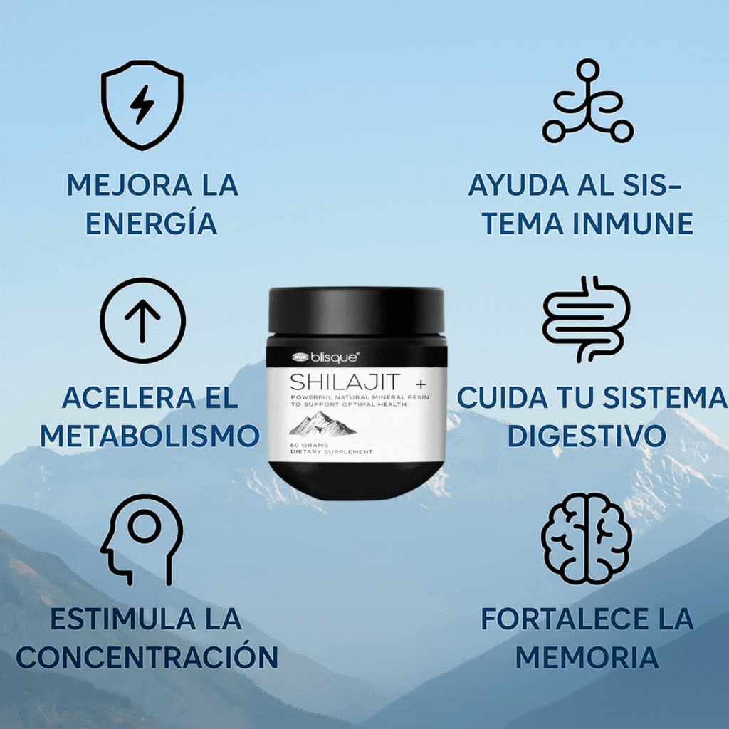 🌄SHILAJIT: La fuerza milenaria del Himalaya en tus manos ⚡