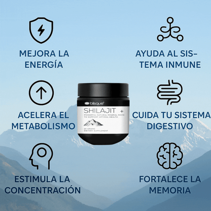 🌄SHILAJIT: La fuerza milenaria del Himalaya en tus manos ⚡