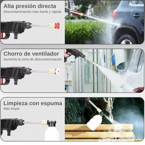 Hidrolavadora Portátil  TURBOLAVA - 2 Baterias 🧼💦🚗