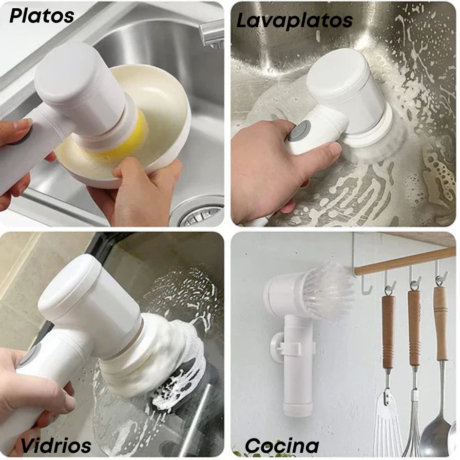 CEPILLO ELÉCTRICO BRILLAMAX 🧽🏠