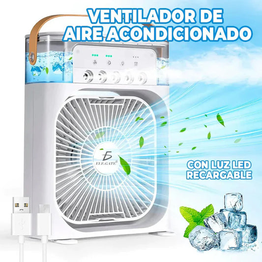 VENTILADOR HUMIDIFICADOR ECOAURA 🍃😎🌿