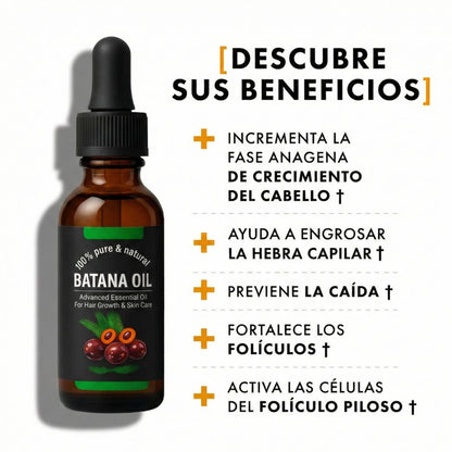 Kit x3: Aceite Batana ORIGINAL - El Tratamiento que Detiene la Caída del Cabello y lo Ayuda a Crecer