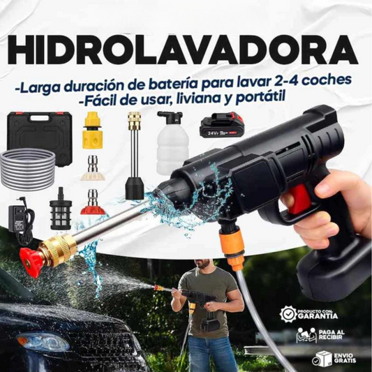 Hidrolavadora Portátil  TURBOLAVA - 2 Baterias 🧼💦🚗